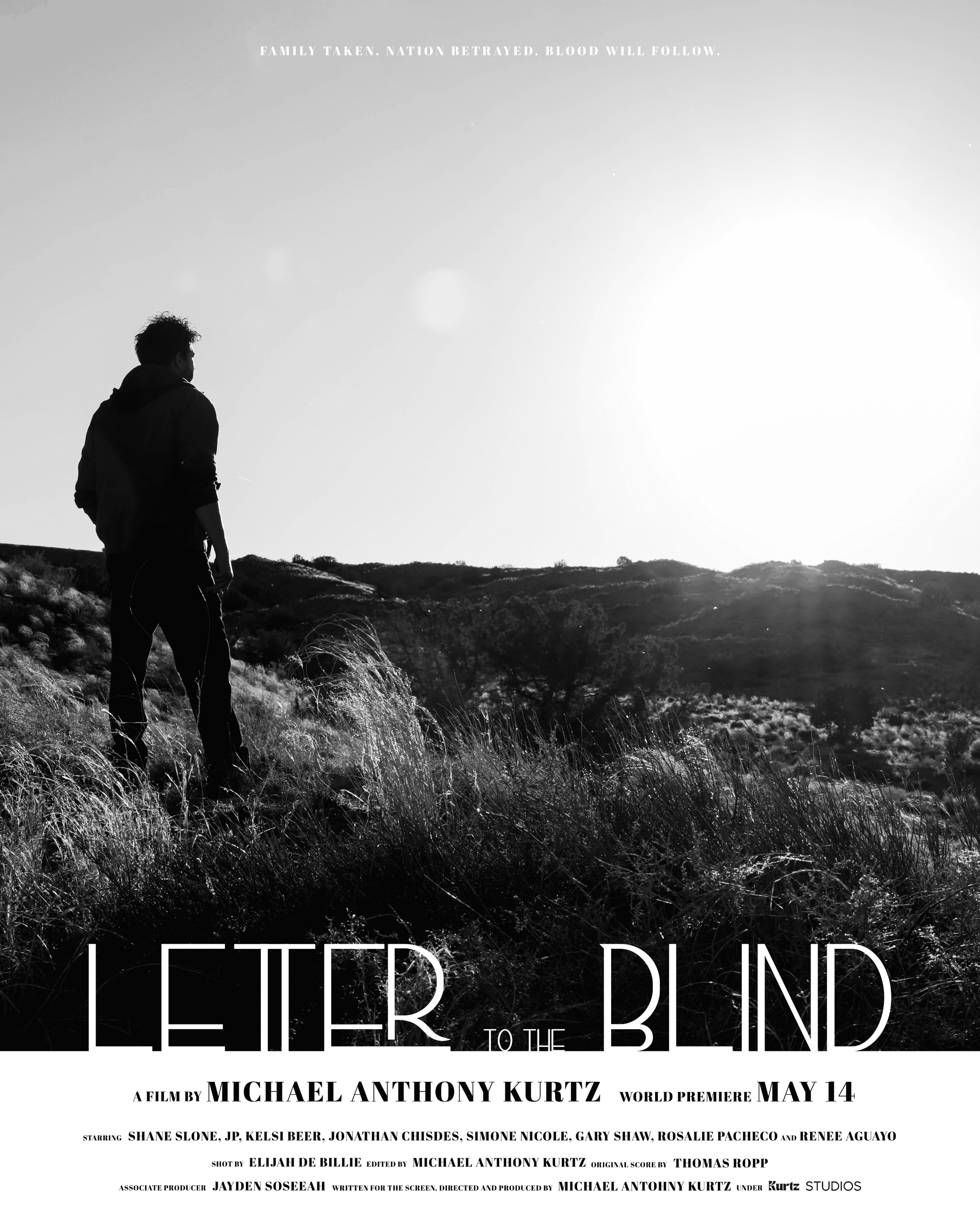 Letter to the Blind – Limited Signed Poster